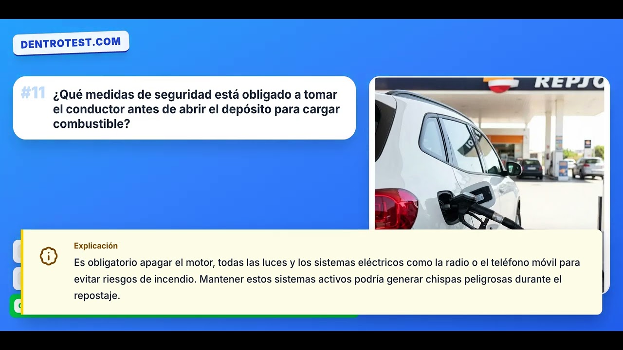 TEST DGT 2026 🚗 20 Preguntas de Mecánica e ITV | Examen Teórico Permiso B España