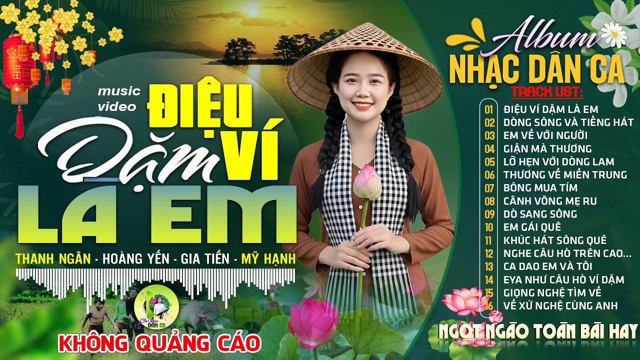 ĐIỆU VÍ DẶM LÀ EM | LK Dân Ca Xứ Nghệ Hay GÂY SỐT CỘNG ĐỒNG MẠNG - Nhạc Đồng Quê Vừa Ra Lò CỰC NGỌT