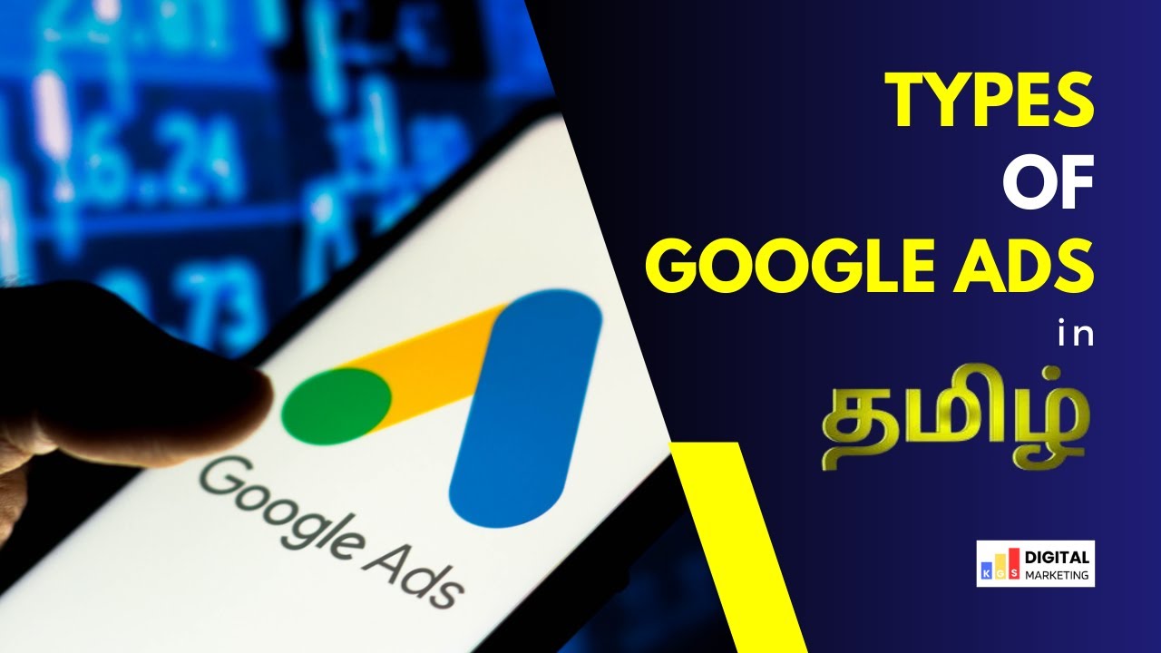 Types of Google Ads Explained in Tamil for Beginners | Learn Google Ads Course in Tamil