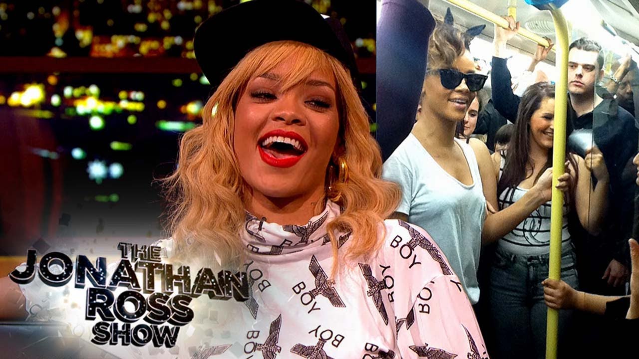 Rihanna Took The Subway To O2 Arena Concert | The Jonathan Ross Show