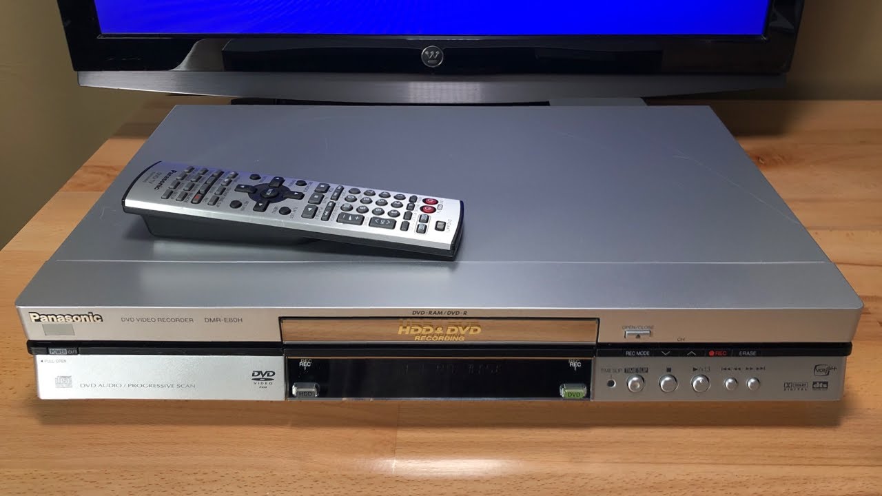 Panasonic DMR-E80H DVD Recorder with Hard Disk Drive HDD (80GB)