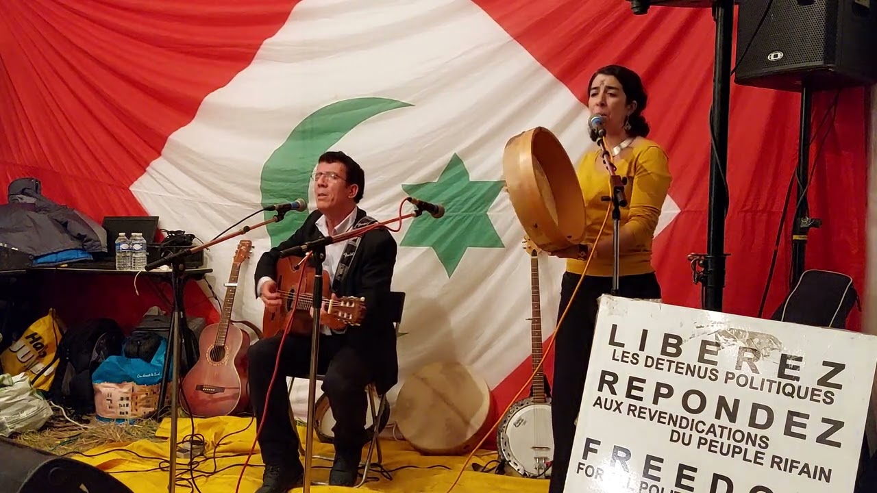 Izran n Hafid Tifridjas di la Fête de l'Humanité ass n 10-9-2022 di le Plessis.