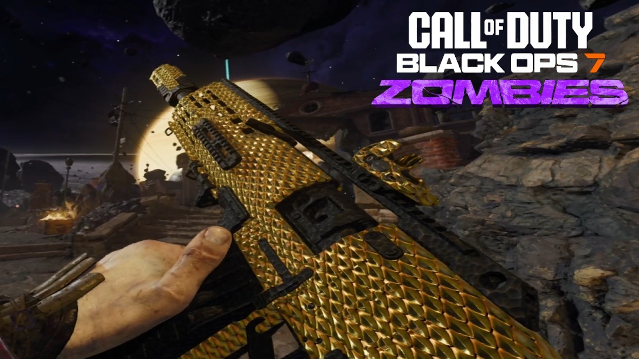 Golden Dragon SG 12 Black ops 7 Zombies