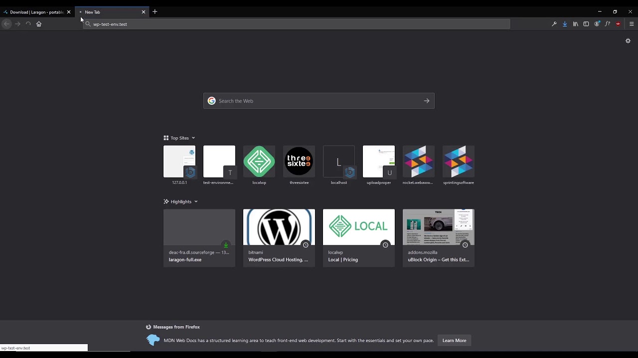 Najjednostavnija instalacija WordPress na računaru (localhost) - bez domena i hostinga