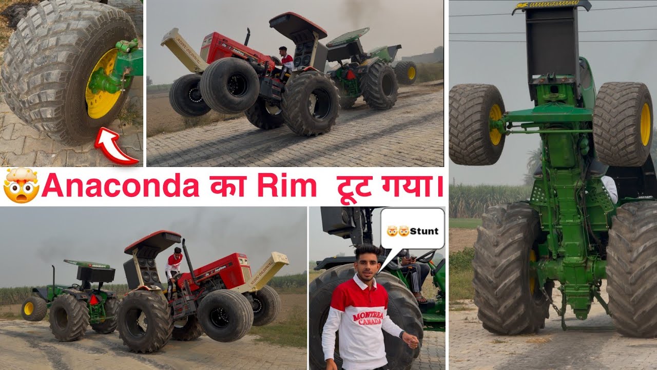 😅आज तो पूरा मजा आ गया टोचन में। First time Dilo ki Dhadkan ♥️ Vs Anaconda 🐍 friendly tractor tochan