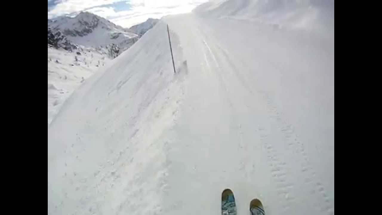 Gressoney - Punta Yolanda (...gli Scott Mega Dozer in pista??? )