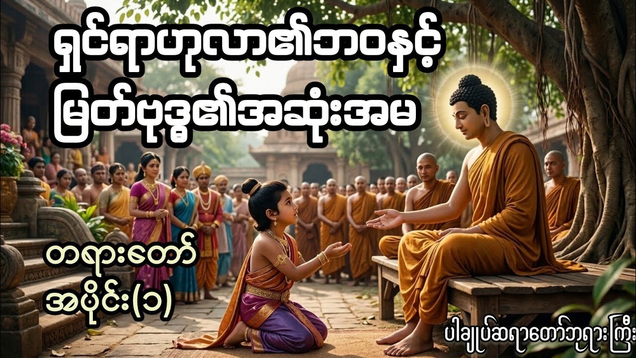 ၇နှစ်အရွယ်သားတော်ကိုရင်လေးအား က‌လေးအရွယ်နှင့်မျှအောင် သင်ကြားပေးခဲ့သောမြတ်ဗုဒ္ဓ၏အဆုံးအမများ
