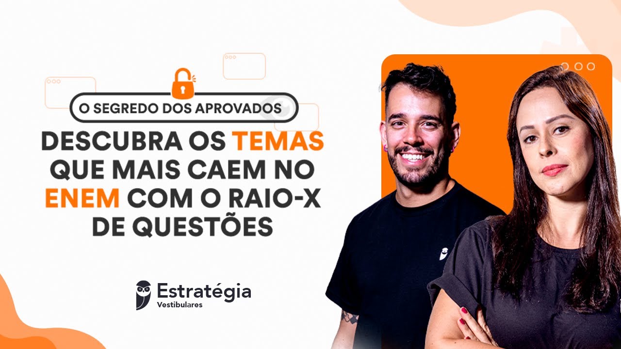 Descubra os temas que mais caem no ENEM com o Raio-X de Questões