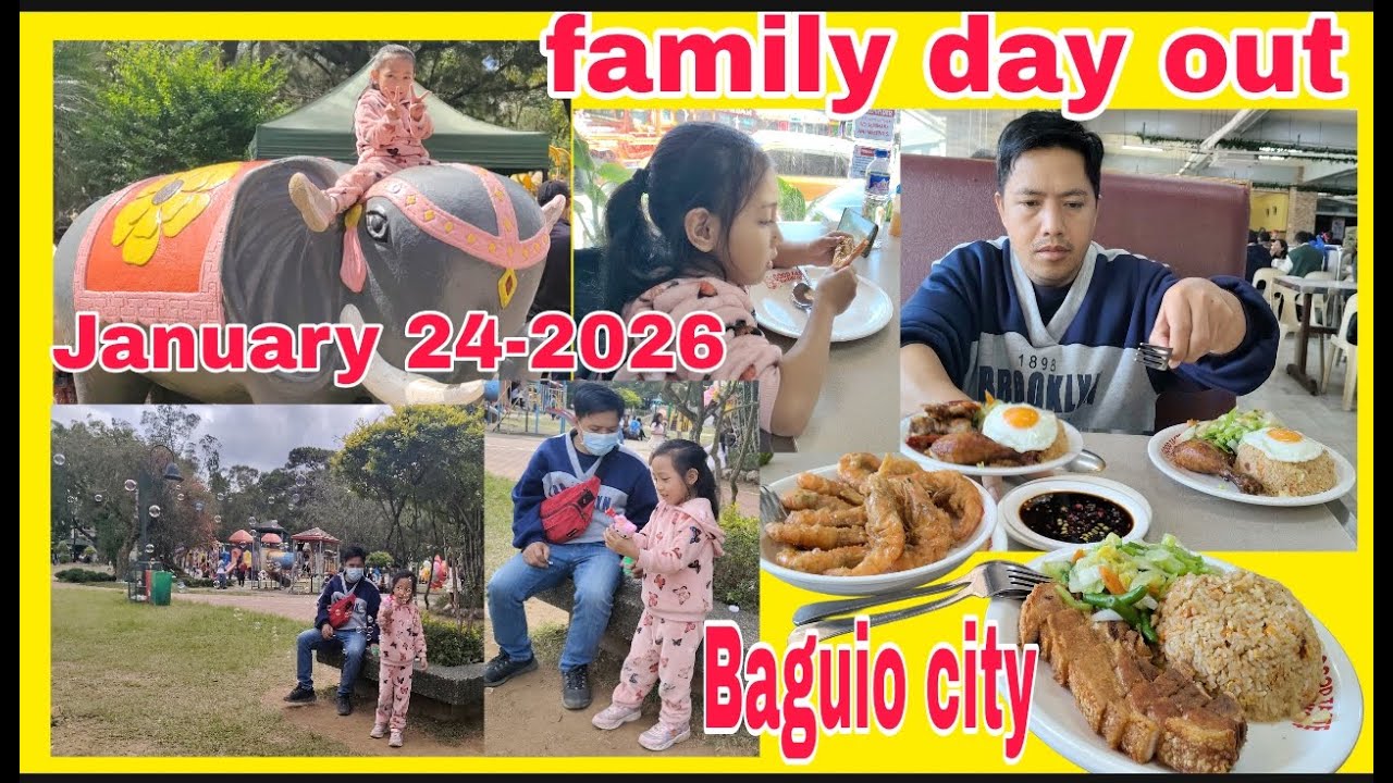 Family day out unang Gala ngayun 2026/  JANUARY 24-2026  AT BAGUIO CITY