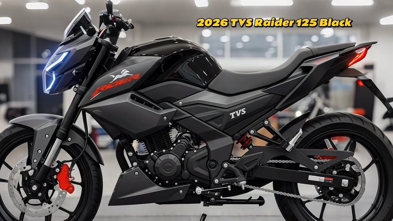 2026 TVS Raider 125 Black Edition 🔥 Full Review | Price, Mileage, Features | Hindi