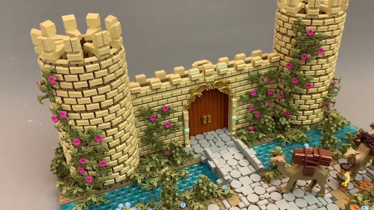 How to build a lego castle gate - by andreas lenander