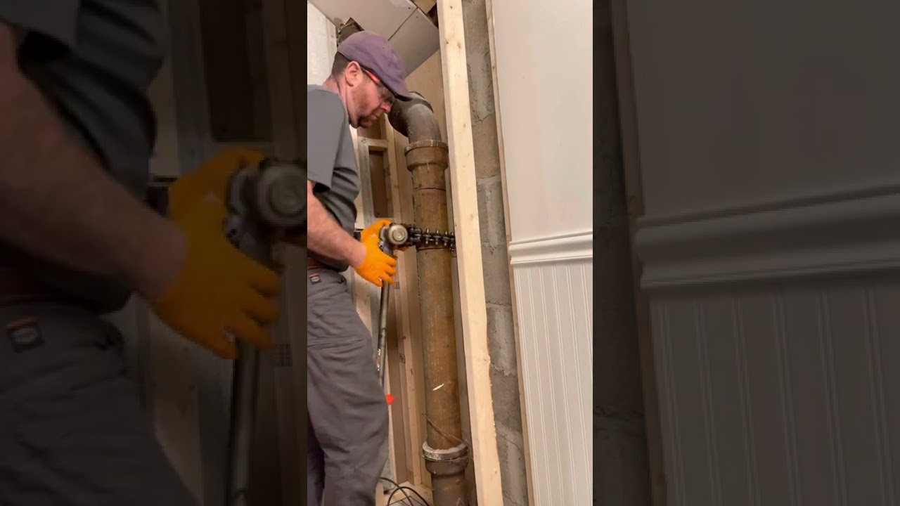 Installing a vent pipe