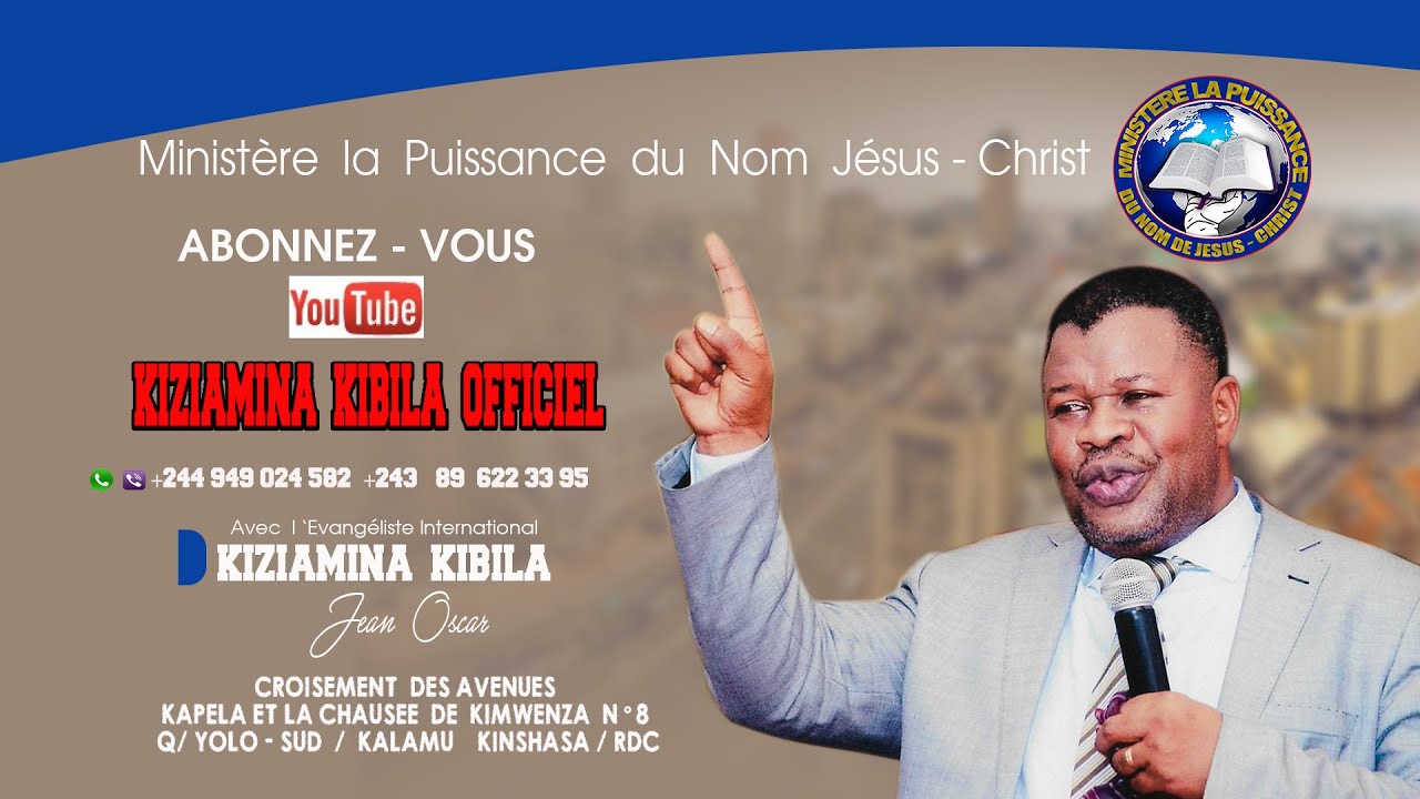 CULTE  DOMINICAL DU 15 OCTOBRE // THEME: QUE RUBEN VIVE  // ORATEUR: Past. SERGE MUNGAMA MULUNU