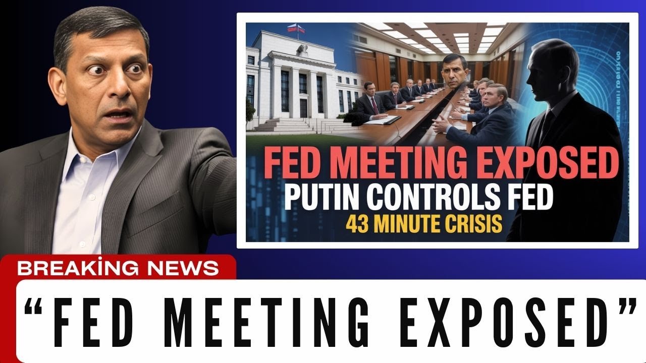 The Federal Reserve Meeting That Revealed Putin Controls Western Finance | Raghuram Rajan