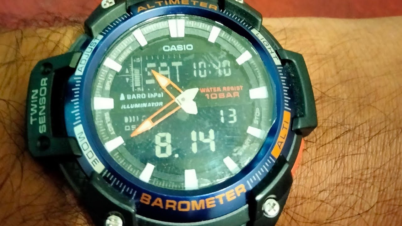 casio sgw-450h funciones y configuración