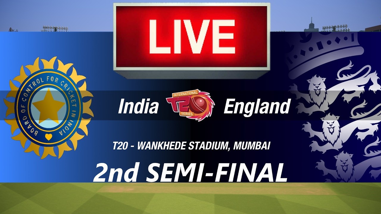 🛑LIVE- INDIA vs ENGLAND🛑T20 WORLD CUP 2026🛑ENG vs IND🛑CRICKET 26 GAMEPLAY🛑LIVE MATCH STREAMING🏏