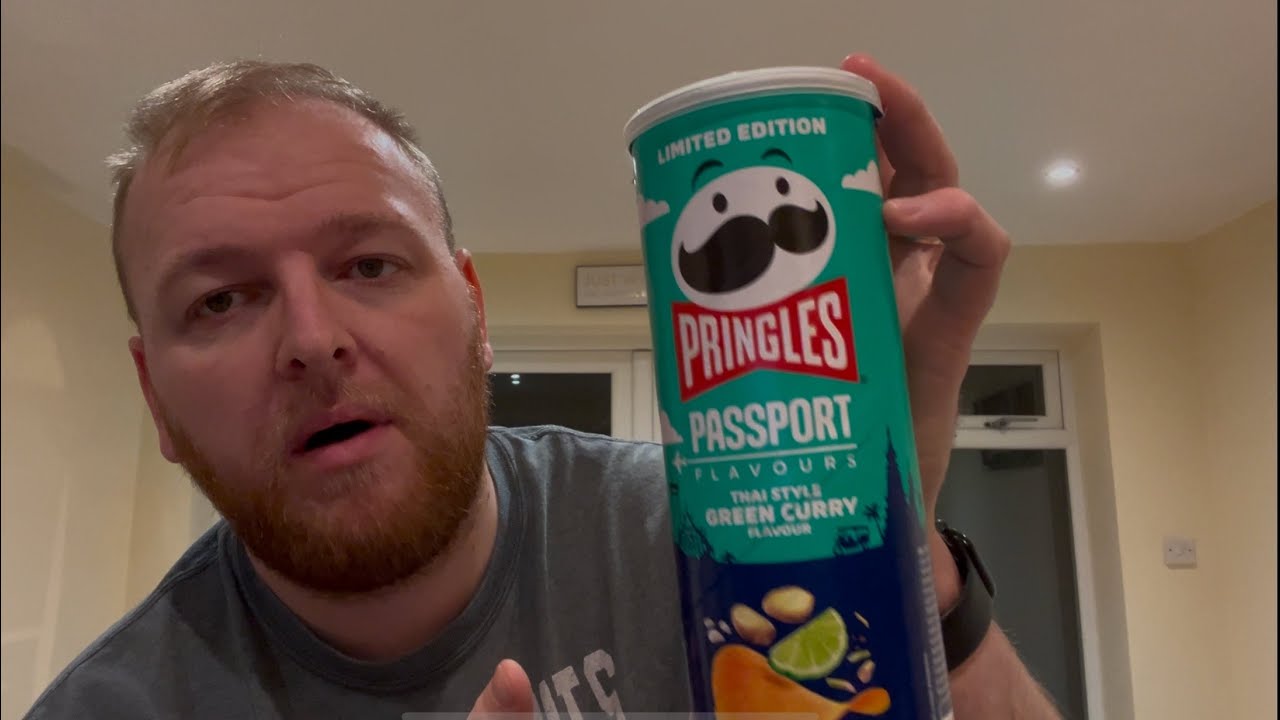Thai Green Curry Flavour Pringles - Review