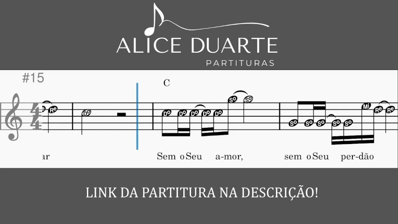 Deus Me Ama (Thalles Roberto) | Tutorial | Aprenda a tocar com Partitura Facilitada + Playback