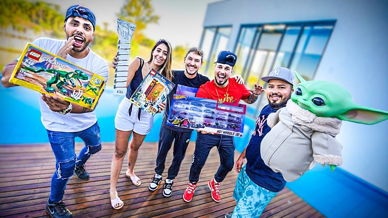 REENCONTREI MEUS AMIGOS E DEI PRESENTE DOS ESTADOS UNIDOS PRA ELES
