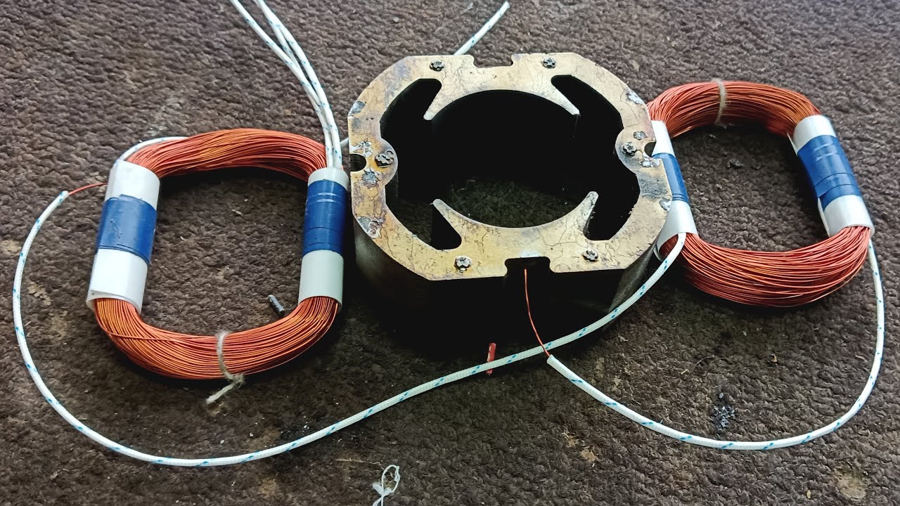 H H Electrical is live! mixer field rewinding copper coil