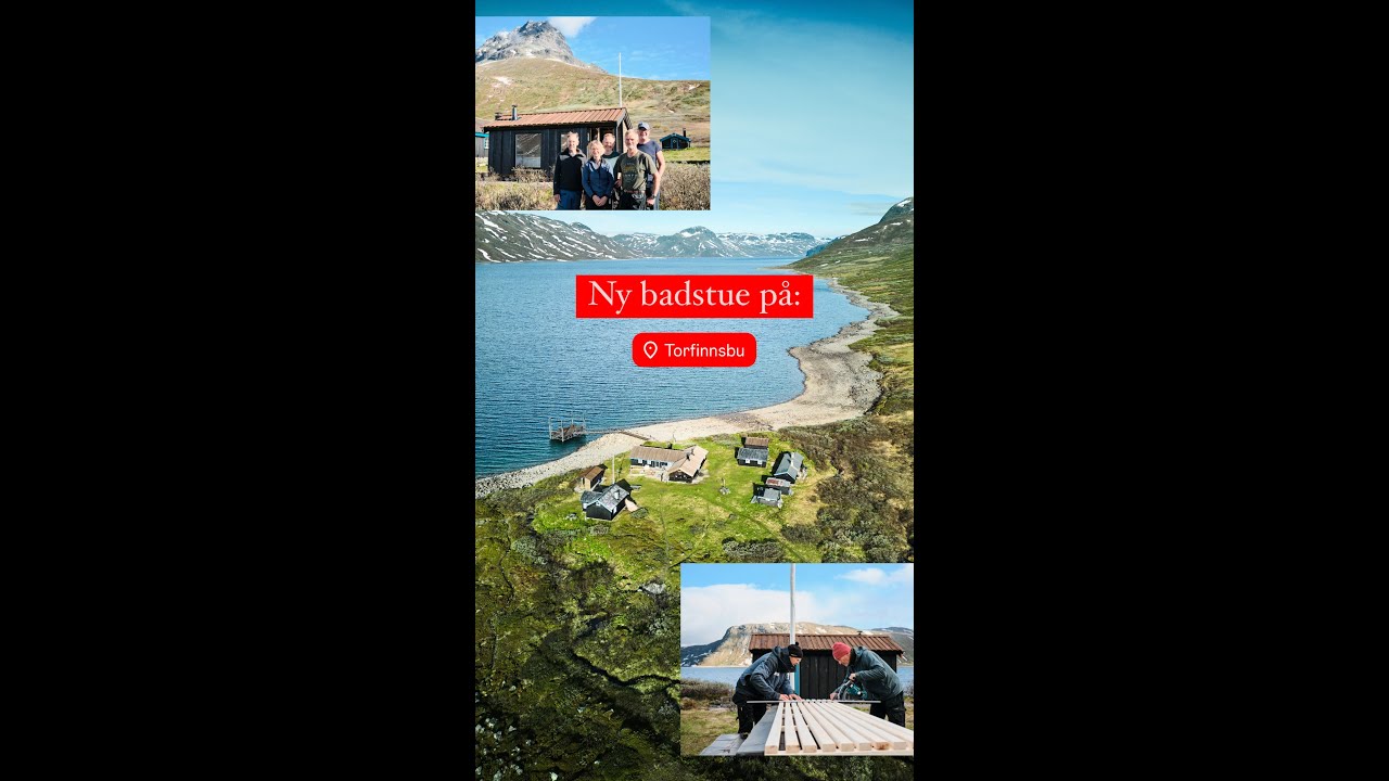 Ny badstue på Torfinnsbu