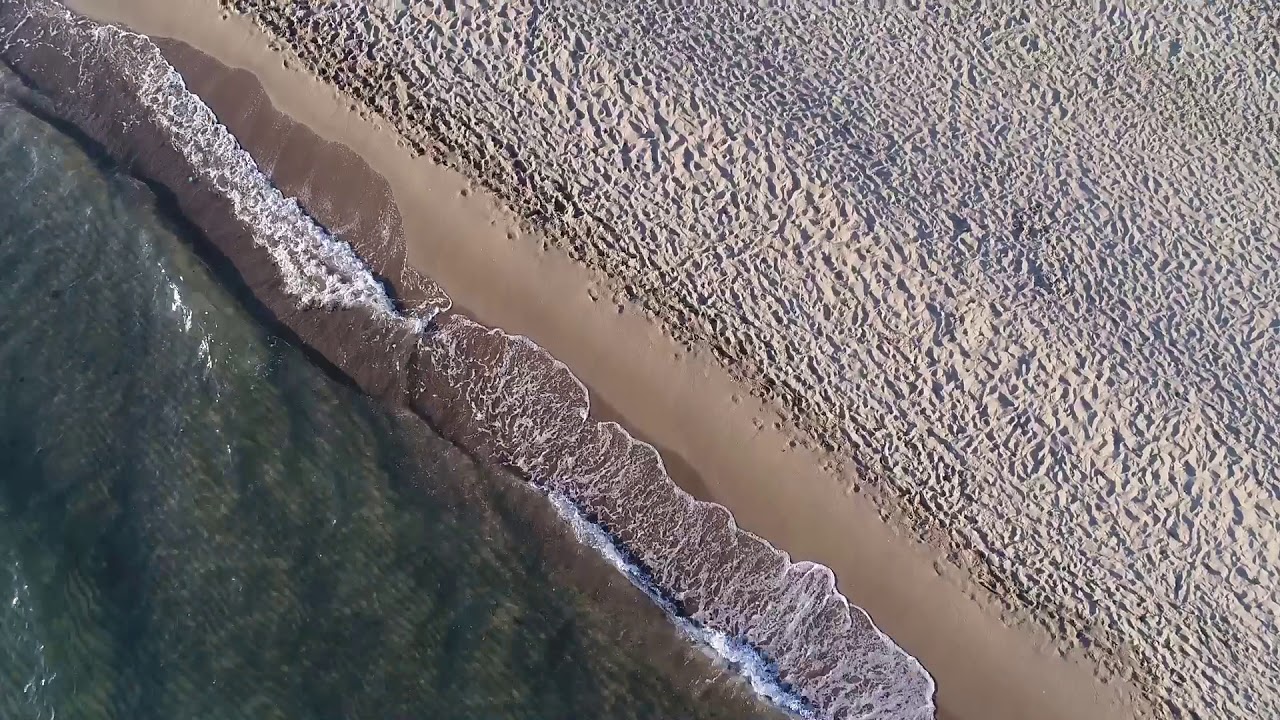 Ostia, Capocotta vista col drone
