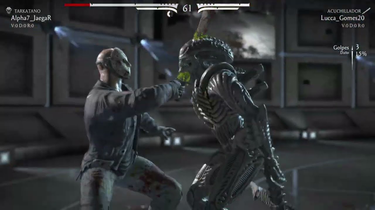 Mortal Kombat XL alien vs jason