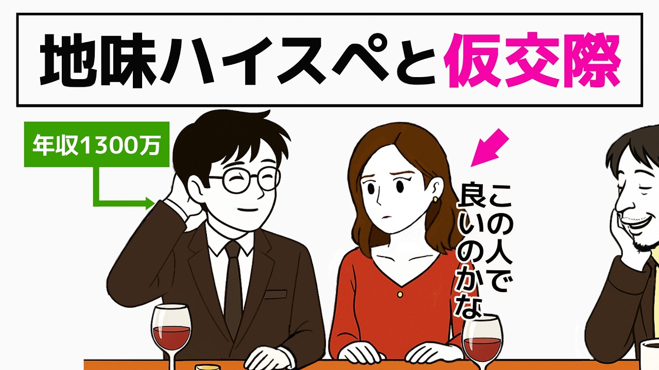 【元港区女子30歳】地味ハイスペとのデートでひろゆきに論破される／ハイスペを諦められない婚活 - 6話