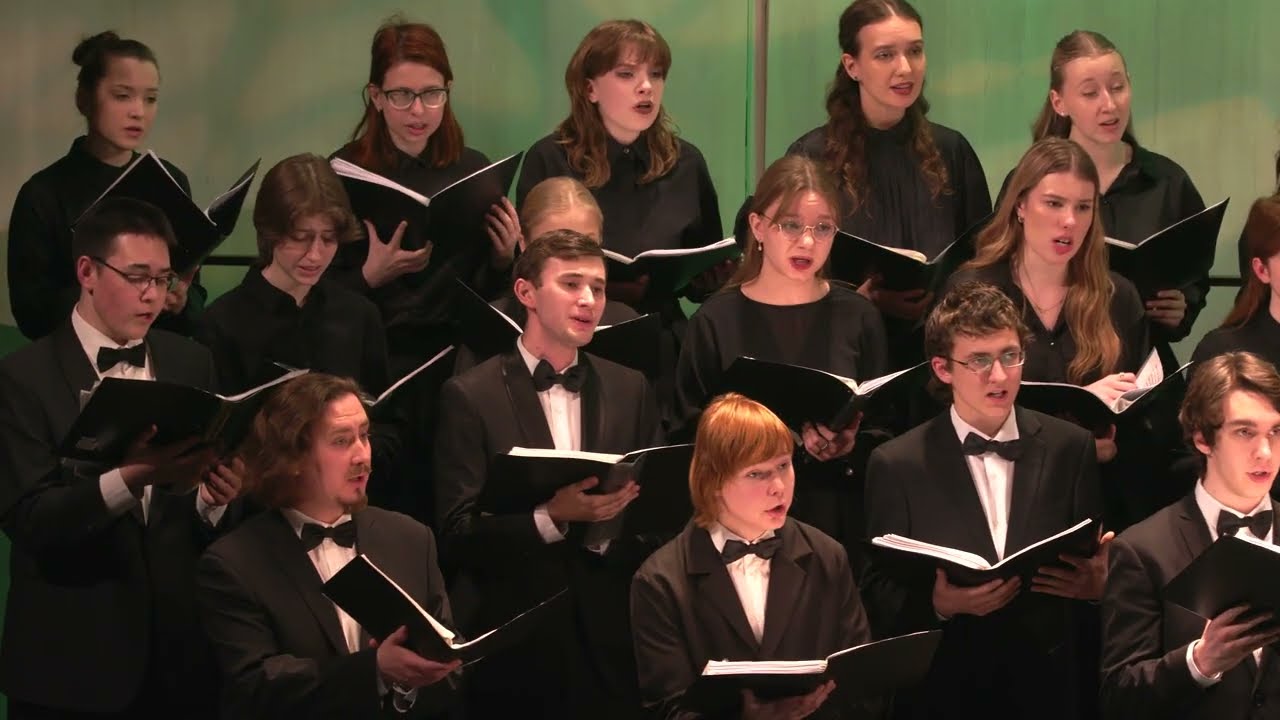Paul Mealor: Ubi Caritas - Academic Choir of the Gnesin Music College / Пол Мэлор «Ubi Caritas»