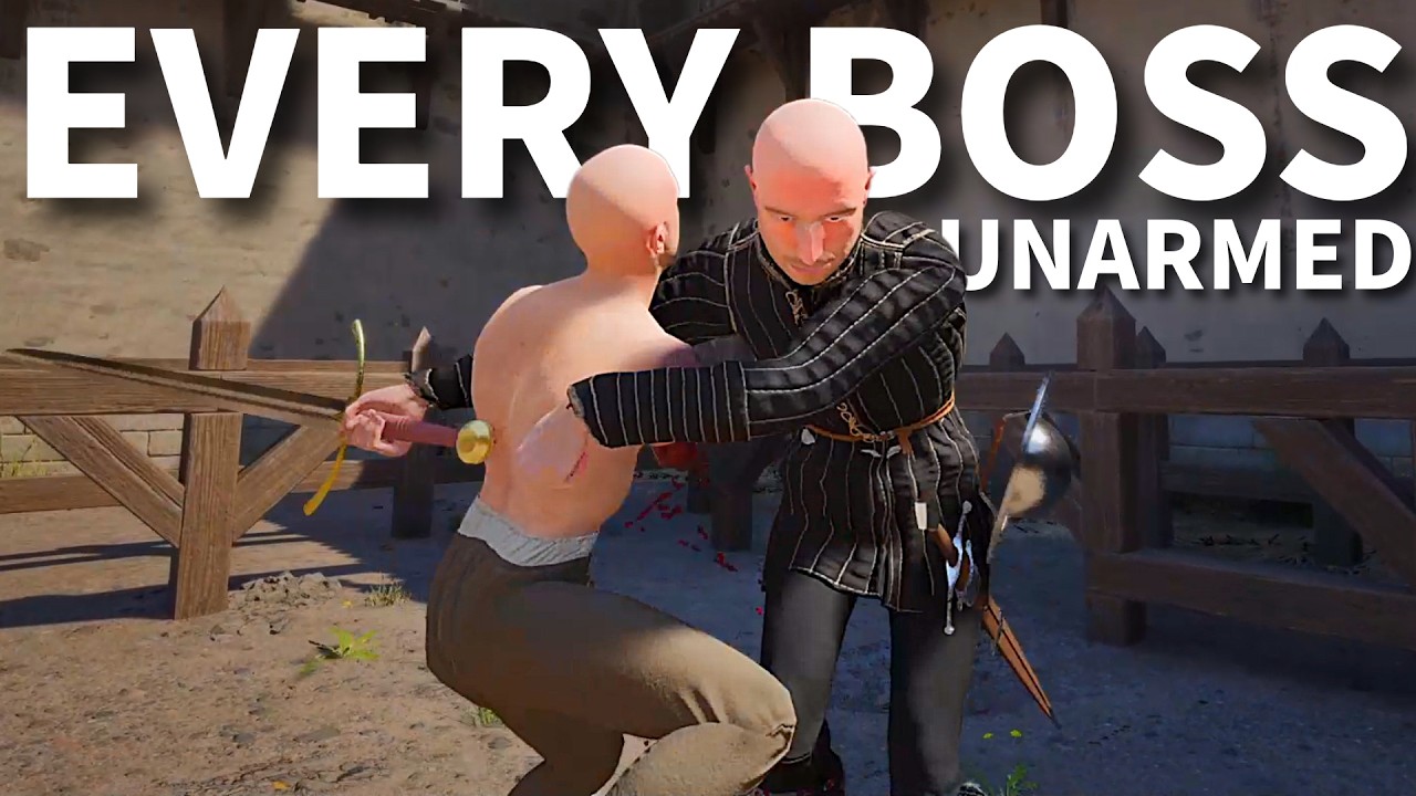 I Tried Beating  Every Boss In Half Sword Unarmed And It Cost Me My Sanity