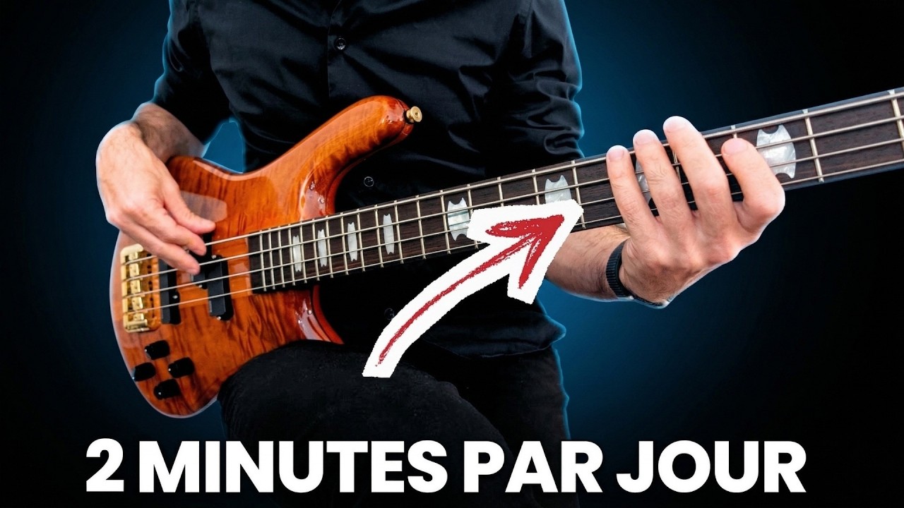 JOUEZ ce RIFF FUNK 2 Minutes par Jour (ULTRA EFFICACE) 🎸 Cours de Basse