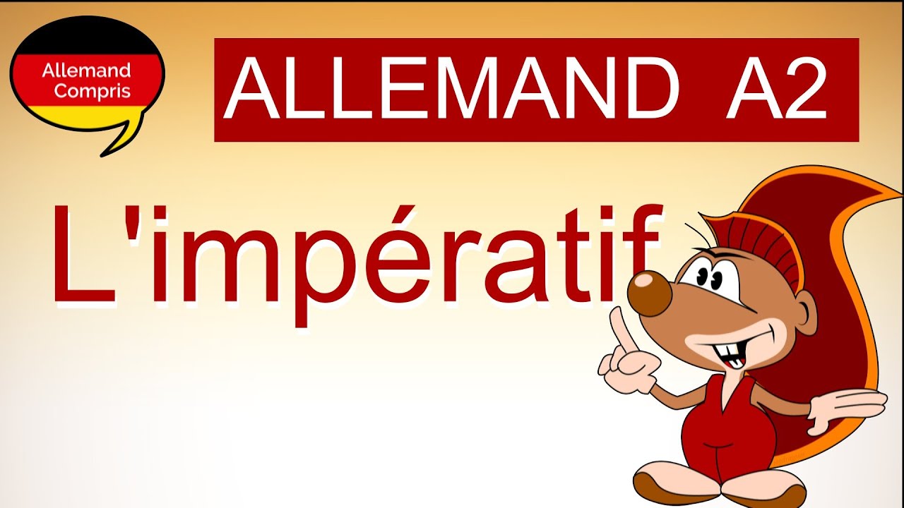 🇩🇪 Donner une consigne et un ordre | L'impératif en allemand