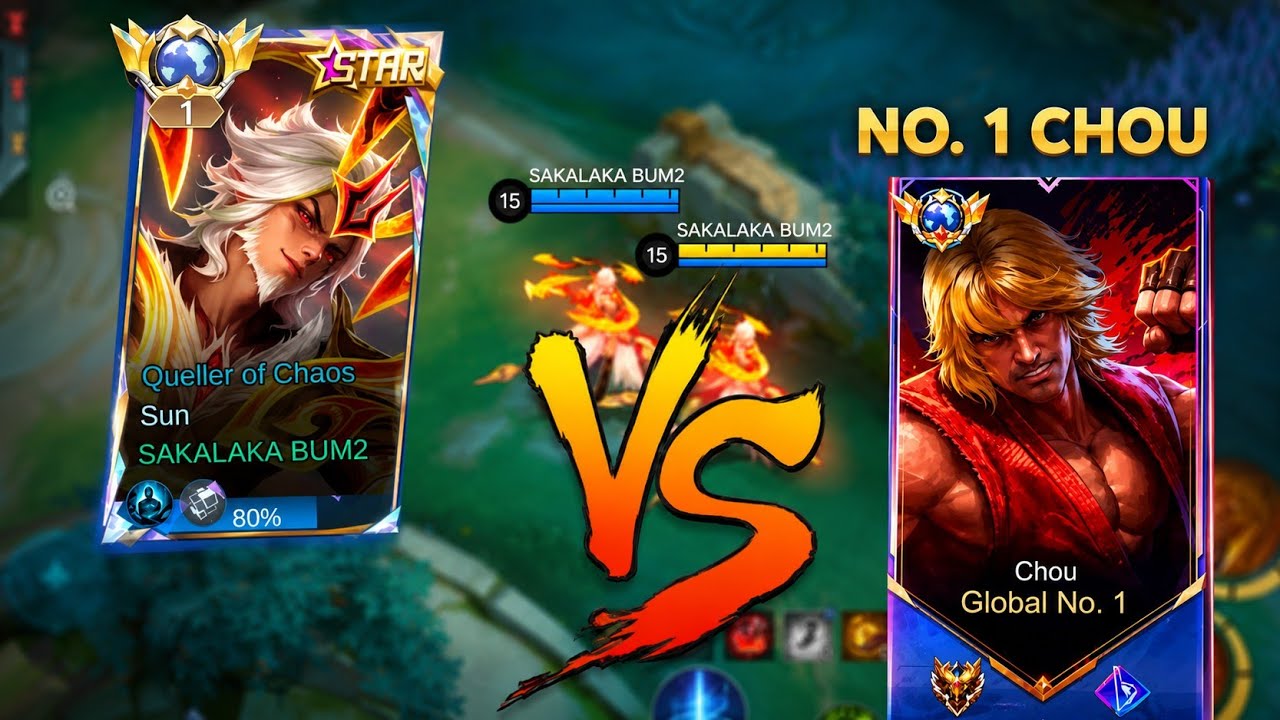 I MET TOP GLOBAL 1 CHOU 4 TIMES...SUPER INTENSE BATTLES ☠️