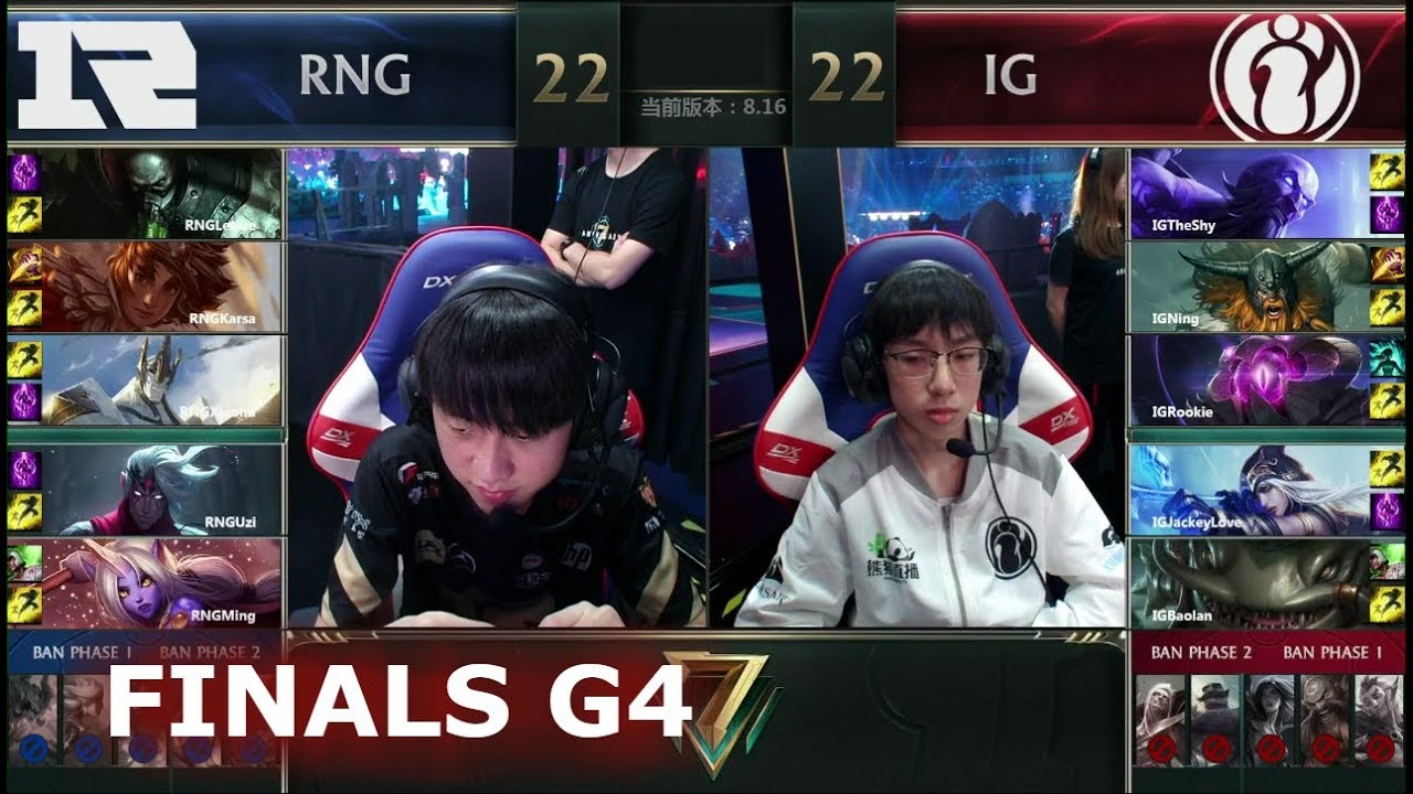 iG vs RNG - Game 4 | Grand Finals S8 LPL Summer 2018 | Invictus Gaming vs Royal Never Give Up G4