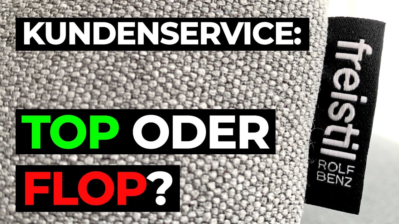 Freistil/Rolf Benz & Design-Bestseller Kundenservice: Top oder Flop?