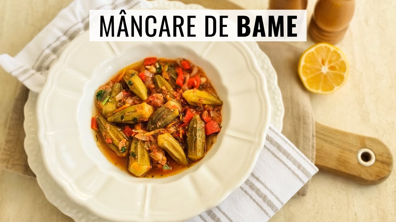 O rețetă de post plină de vitamine: m&acirc;ncare de bame cu sos de roșii | Bucate Aromate