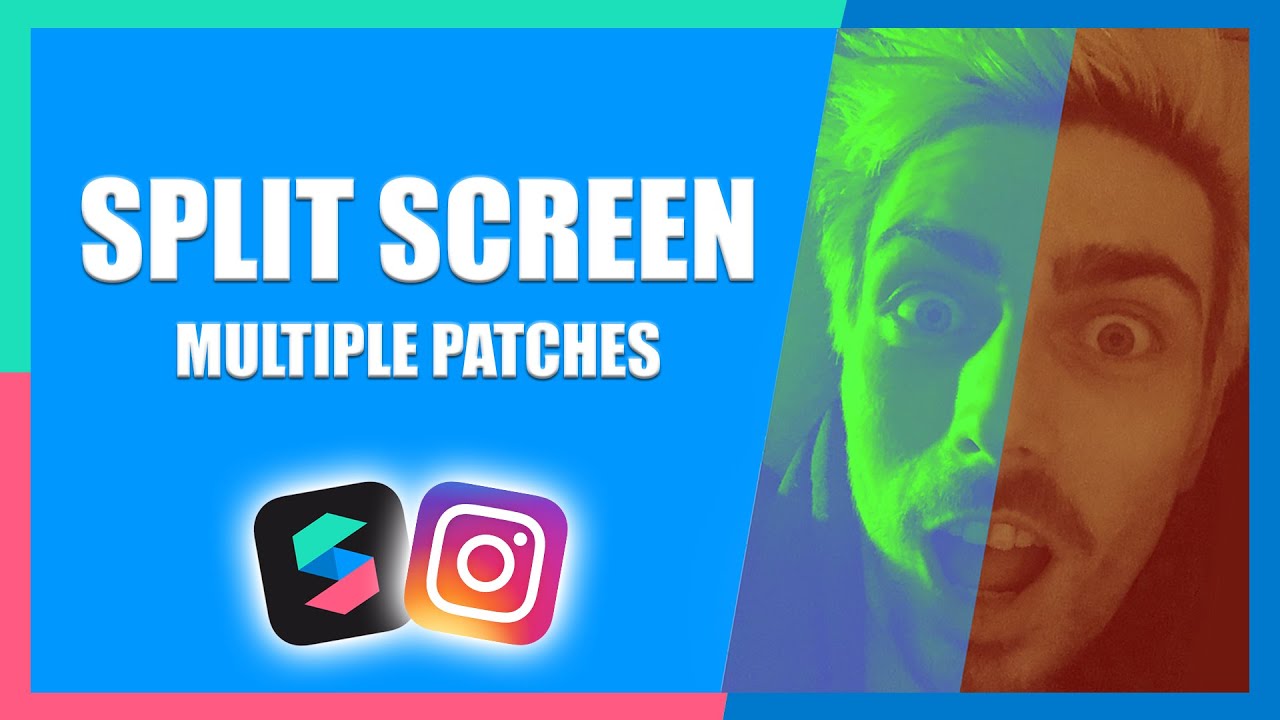 Split Screen Filter Effect (Multi-Patch, Camera Texture) | Instagram & Facebook | Spark AR Tutorial