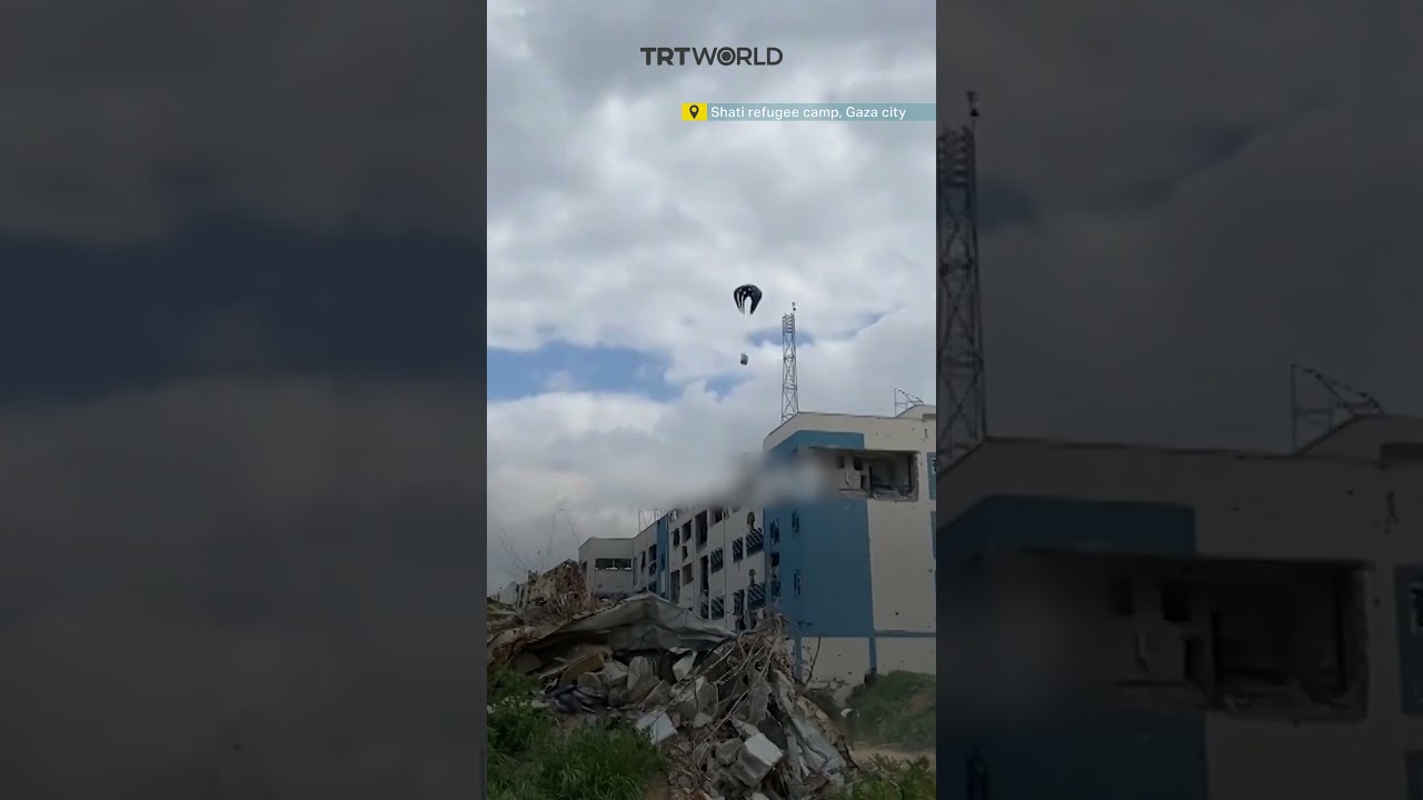 Airdrop aid boxes kill at least 5 and injure 10 Palestinians