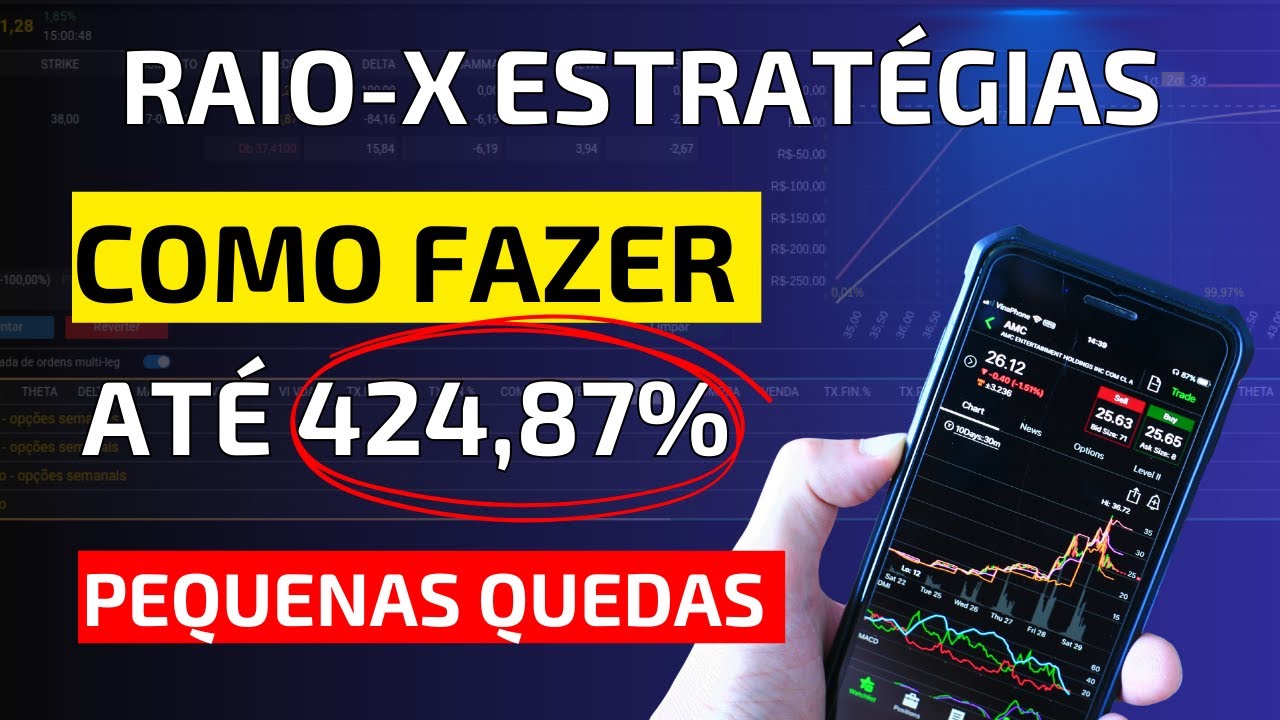 Como Fazer Lucro em Pequenas Quedas do Mercado | Trava de Baixa com PUT.