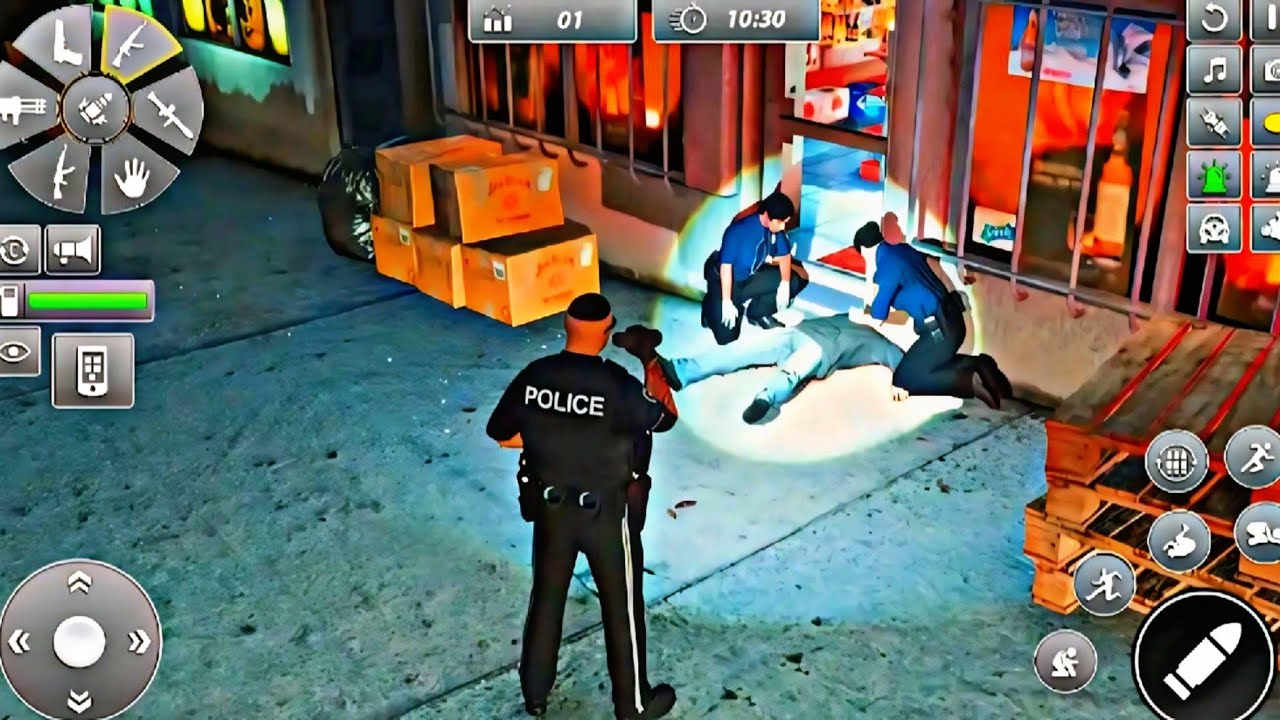 Chor Ne Bank Pe Kiya Attack 😱 | Chor Gameplay | Police Chase Game