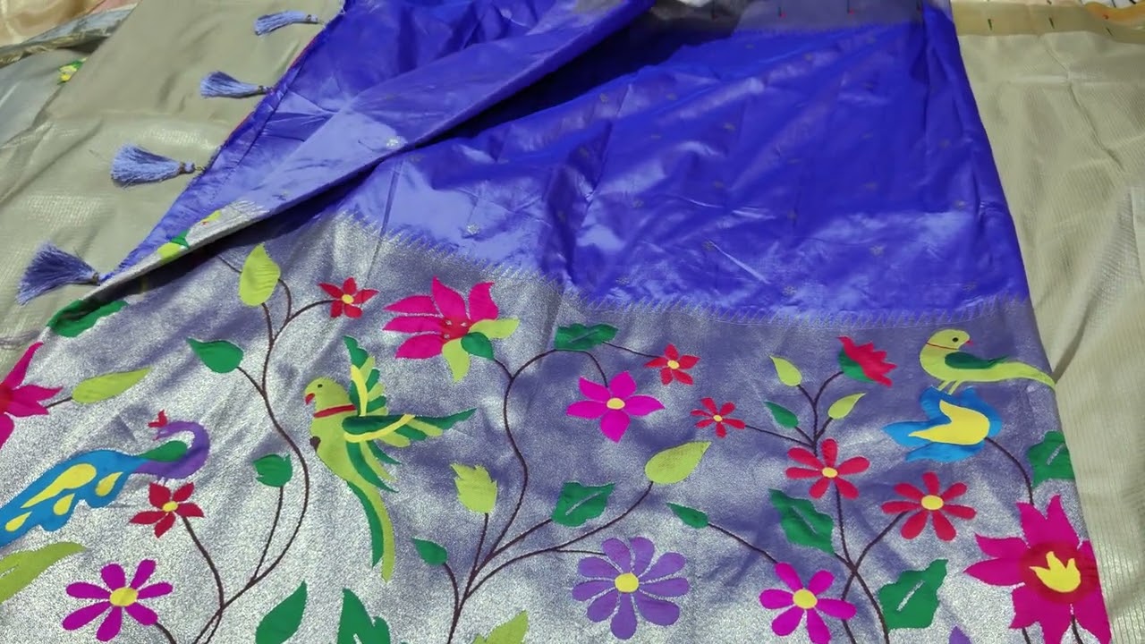Paithani pattu sarees collection low prices don't miss #whatsapp 8187895536