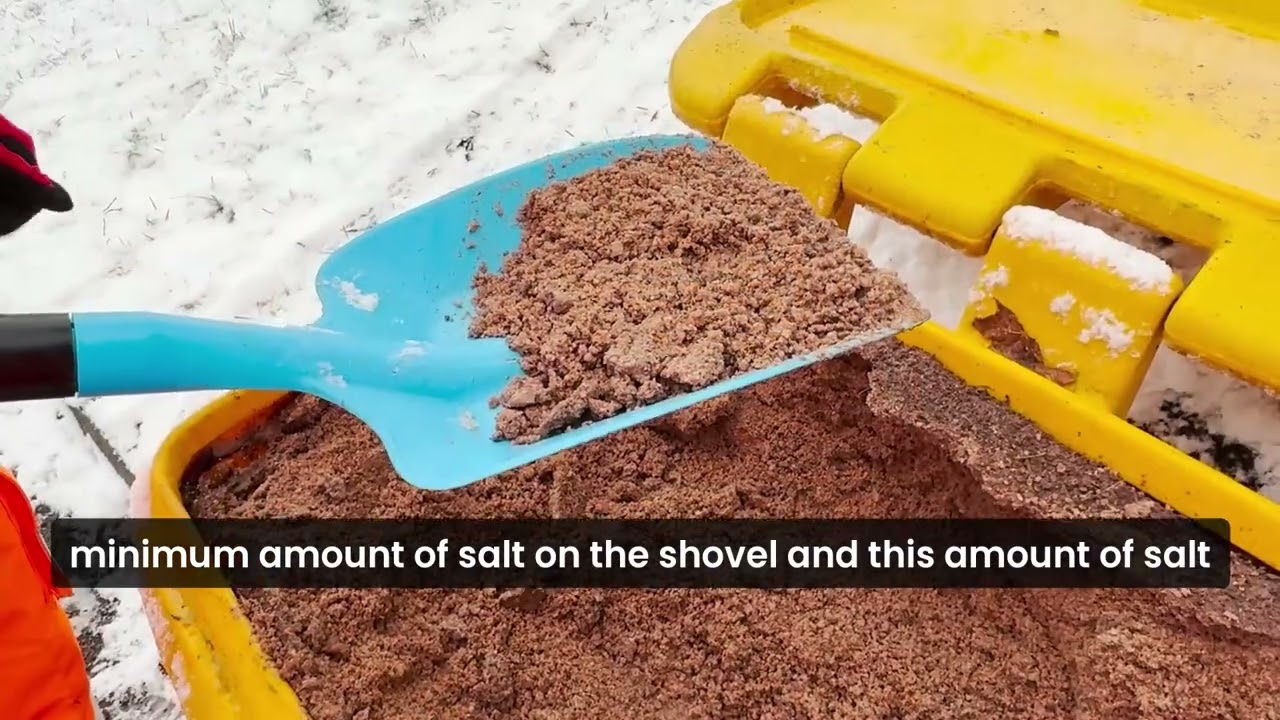 Grit bins in Cheshire East: How to use salt effectively