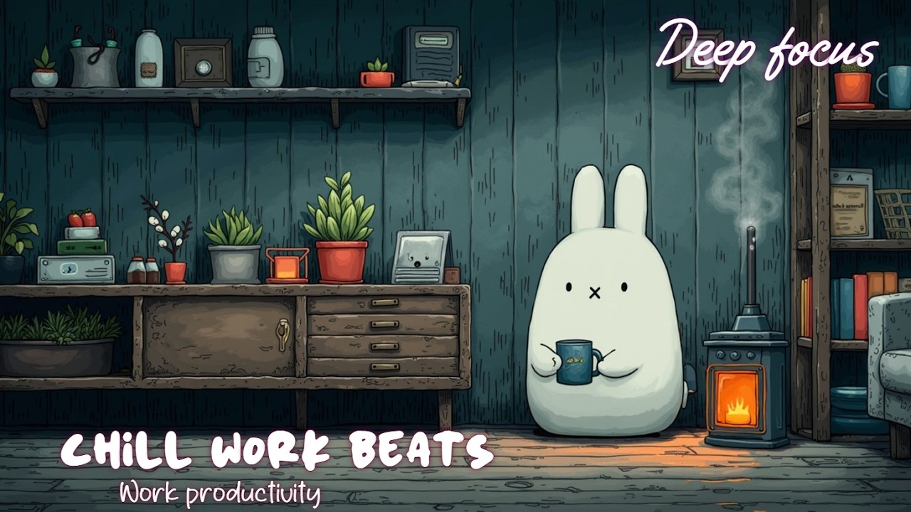 Cozy Study Lofi ~ Биты для фокуса и расслабления | Rabbit Lofi Society