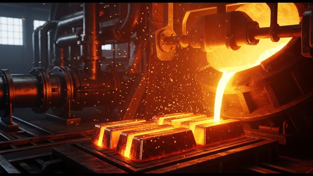 From Ore to Ingot: How COPPER is made in Massive Factories
