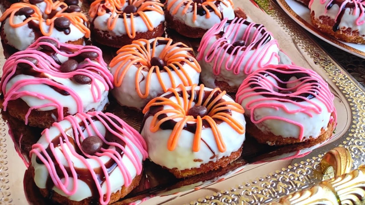 Влажные медовые донатсы в духовке #донатс #donats