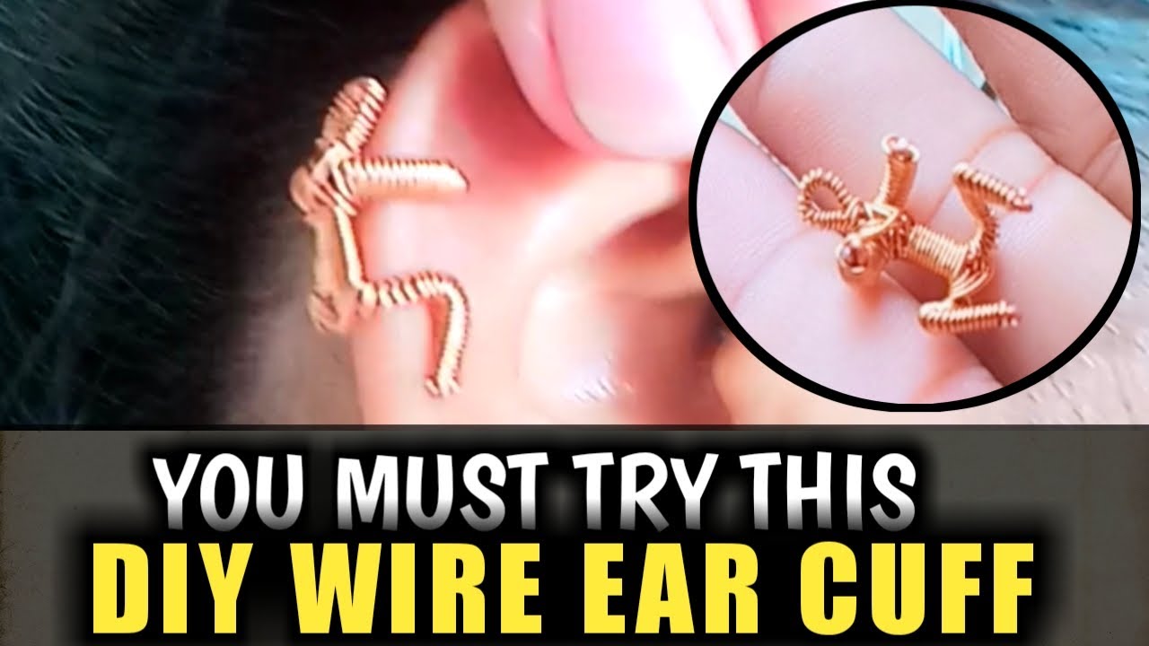 DIY WIRE EAR CUFF / Zed's Wire Art