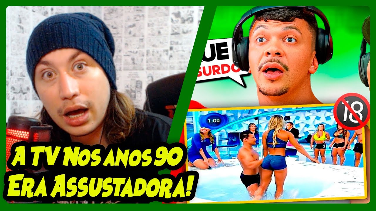 REAGINDO AS LOUCURAS DA TV NOS ANOS 90 😳 | Cocielo | REACT DO MORENO