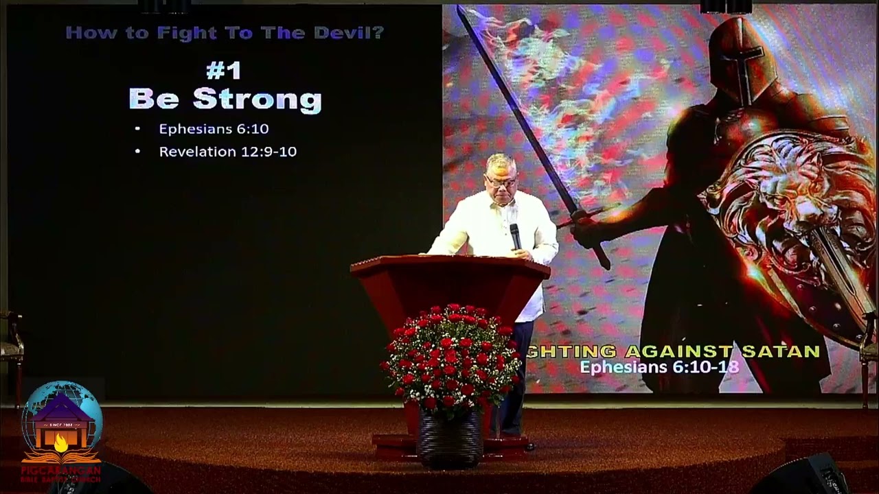 Fighting Against Satan by Pastor Reynaldo Subrabas
