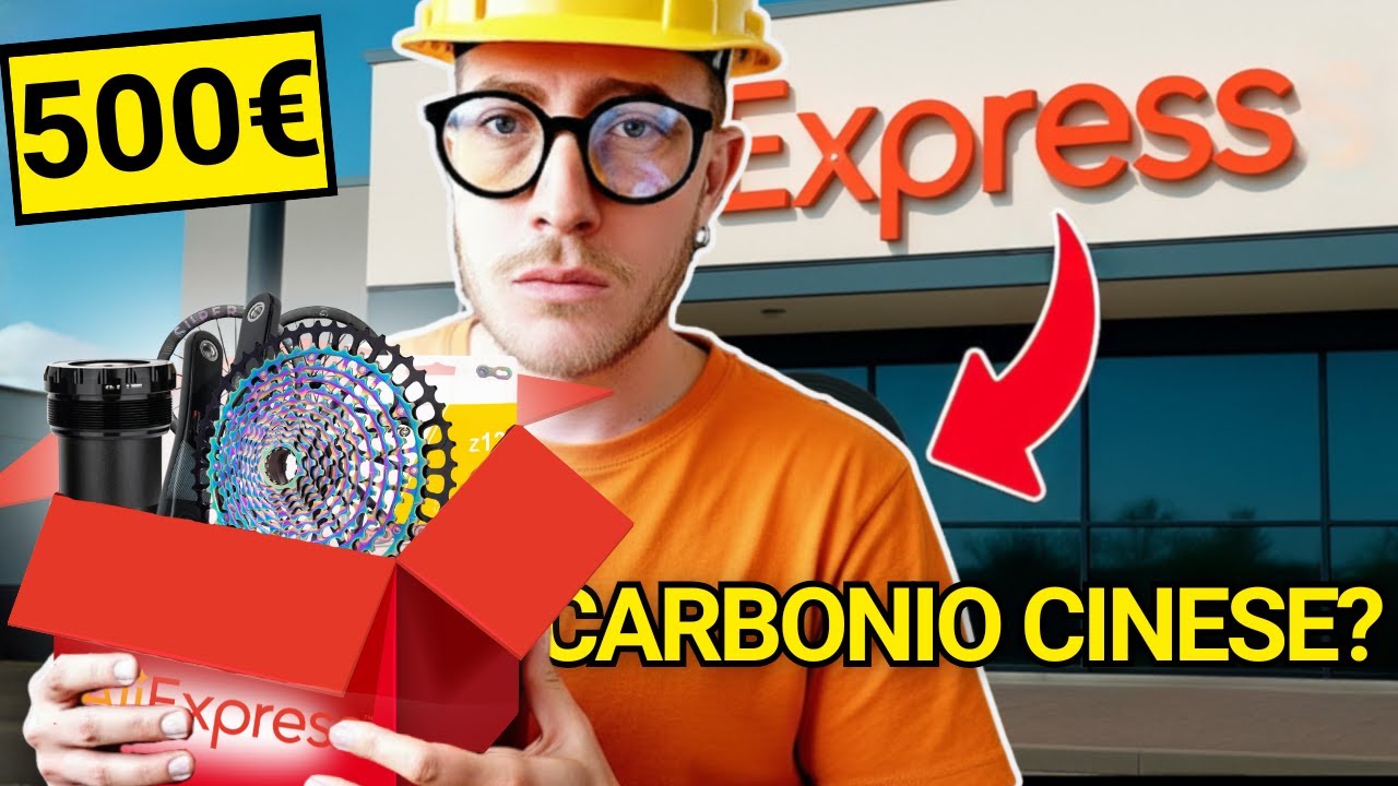 Ho speso 500&euro; su AliExpress per la mia GRAVEL 100% CINESE, Ho ESAGERATO? 😱