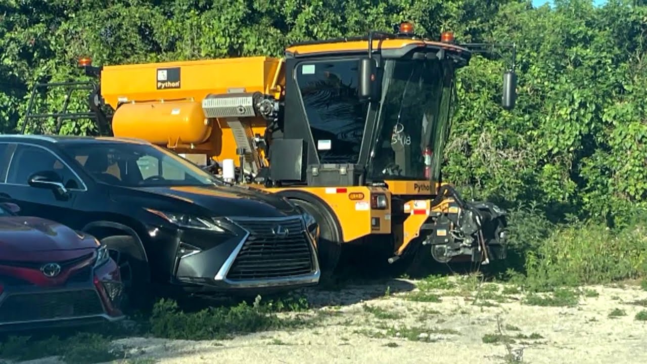 $458K pothole machine sits unused for years in Hollywood public works yard